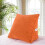 Ryggkudde - Ospecificerat - Triangulär - Manchester - Avtagbart fodral - Orange 2