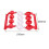 OUTAD Plastic Meatball Maker - DIY Kitchen Tool - Red 4