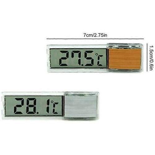 Slumpmässig akvariumtermometer Akvarium Vattentemperaturövervakning dränkbar sensor 2
