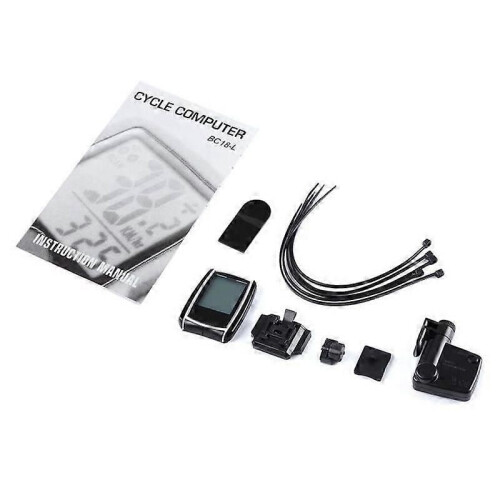 Water Resistant Wireless Bike Computer with LCD Backlight Auto Wake Up Speedometer 2