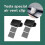 (2 pezzi) 2 pezzi/4 pezzi Clip per aromaterapia per auto Clip per presa d'aria per staffa speciale Tesla 2