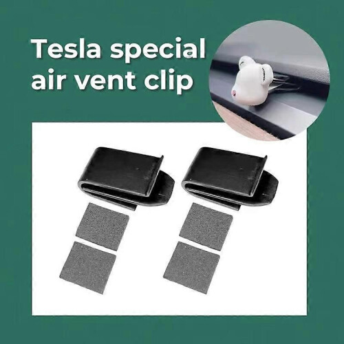 (2 pezzi) 2 pezzi/4 pezzi Clip per aromaterapia per auto Clip per presa d'aria per staffa speciale Tesla 1