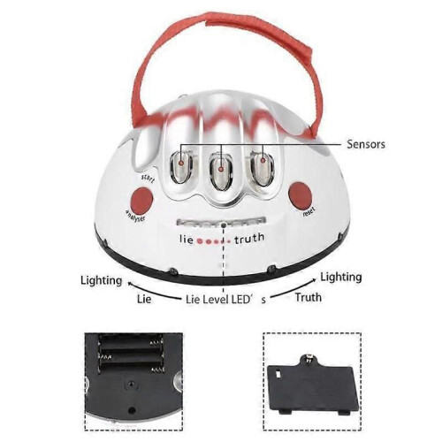 Polygraph Shock Liar Electric Shock Lie Detector Truth Toy 1