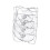 Accessoires de cuisine Support mural pour couvercles de casseroles Support de rangement pour couvercles 3