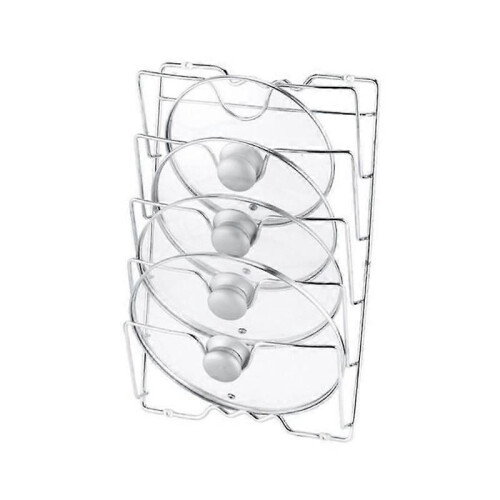 Accessoires de cuisine Support mural pour couvercles de casseroles Support de rangement pour couvercles 2