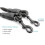 5FT Strong Dog Leash with Comfortable Handle for Medium and Large Dogs 3