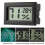 Digital LCD-termometer Hygrometer Luftfuktighet Temperaturmätare Sensor med batterier 3