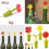 Flaskpropp, Blomformad vinflaskpropp, Silikonvinpropp, Creative Champagnepropp, 2