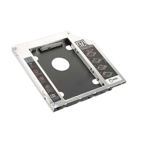 XCSOURCE Universele 95mm SATA HDD SSD harde schijfbehuizing Caddy Box voor optische sleuf CD-compartiment 1