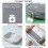 2PCS Empty First Aid Kit Emergency Box Medicine Storage Bag First Aid Kit Storage Bag 3