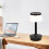 Lampe de table LED moderne et créative en acrylique, rechargeable par USB, à intensité variable, idéale 2