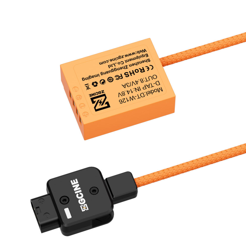 Zgcine Np-W126 Dummy Battery With D-Tap Connector 8320539572499