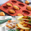 2 st Silikon Madeleineform Madeleines Tårtform för Cake Pudding Choklad 4
