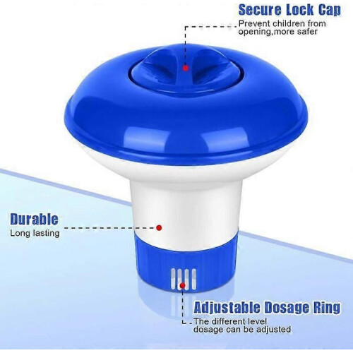 Distributeur de chlore flottant 5 Distributeur de chlore flottant Flotteur de chlore pour piscine 1