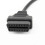 22Pin OBD1 till OBD2 diagnostisk adapter för Toyota Code Reader Scan Tool Bildiagnostikkabelkontakt 4