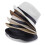 EOZY 6pcs Panama Straw Hats Different Colors Mixed 3