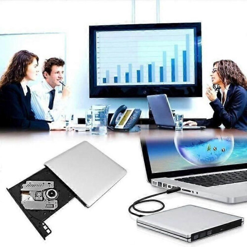 Masterizzatore DVD esterno - Non specificato - Ultra sottile - USB 30 - Compatibile con Windows e Mac 2