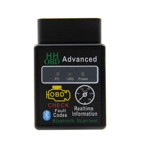 (V2.1)HHOBD Advanced ELM327 Bluetooth OBD2 V2.1 Kontrollera felkod Radera problem HH OBD V2.1 Code Scanner 1