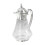 (Silver) Middle Eastern Style Glass Pitcher Glass Water Jug Elegant Portable Coffee 2