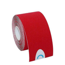 (Red) 5m Kinesiology Tape For Face V Line Neck Eyes Lifting Wrinkle Remover Sticker