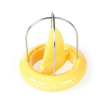 (Yellow) Kitchen Peeler Fruit Kiwi Cutter Device Kitchen Fruit Cutter Kiwi Fruit Peel Cutter Fruit Corer