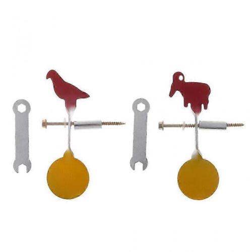 (Model 1) Outdoor Spinner Target Plinking Target Screw-to-tree 3.5mm 1