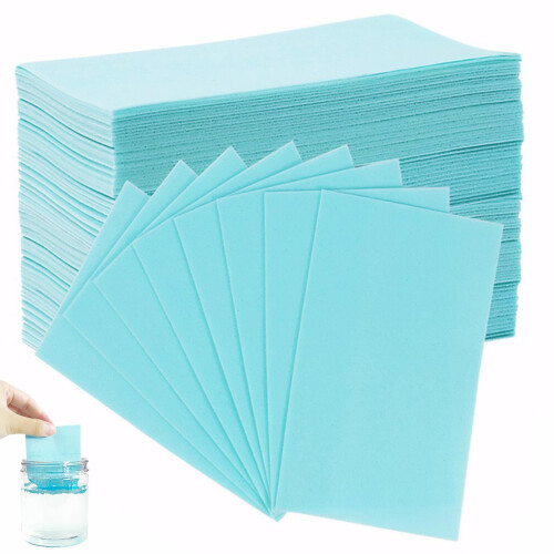 Floor Cleaning Tablets 100 Pack Concentrated Soluble Dry Cleaning Sheets Multi-Effect Eco-Friendly Non-Toxic