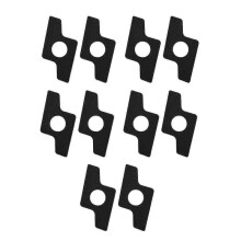 (Black) 10Pcs Kinesiology Tape Knee Support Fitness Knee Tape Elastic Athletic Tape Comfortable Sport Tape Knee Muscle Tape  color