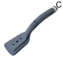 (Gray) 2 in 1 Silicone Clamp Spatulas,Omelette Spatulas Fried Steak Clamp Flipping Fish