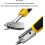 Multifunctional Nail Puller Tool for Carpenters, Steel Construction, Interior Use, Demolition Tool, R8F6 Yellow 5