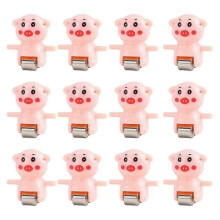 (12pcs pig) Durable Replacement Slide Stairs Toy Spare Part for Electric Tracks Game - Enhanced Durability for Endless Fun