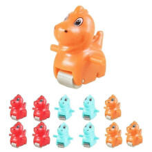 (12pcs dinosaur) Durable Replacement Slide Stairs Toy Spare Part for Electric Tracks Game - Enhanced Durability for Endless Fun