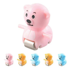 (6pcs bear) Durable Replacement Slide Stairs Toy Spare Part for Electric Tracks Game - Enhanced Durability for Endless Fun