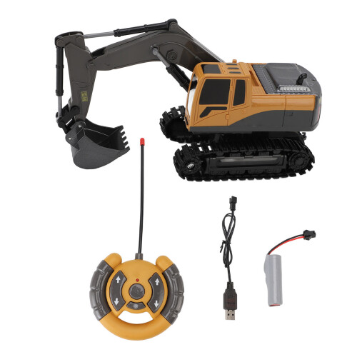 Remote Control Excavator Construction Toy