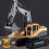 Remote Control Excavator Construction Toy 12