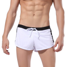 Men's Negative Ion Health Sports Overalls Underwear Shorts One Piece Comfort Fit Weiß Size M