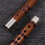 White Copper Double-Tuned Two-Piece Professional Bamboo Flute for Experts, Key E, High-Quality Craftsmanship 5