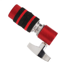 Jazz Drum Clutch Hi-Hat Clutch Accessory for Drum Kits, Professional Multipurpose High Hat Clutch, Music Red Color