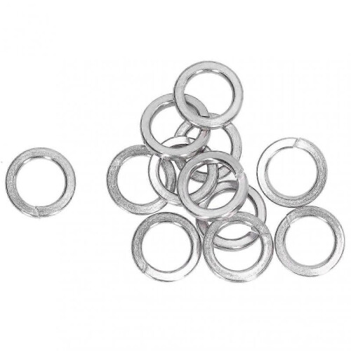 150Pcs Spring Lock Washers Split Square Section Assortment Tool A2 Marine Grade Stainless SteelM5 1
