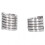 150Pcs Spring Lock Washers Split Square Section Assortment Tool A2 Marine Grade Stainless SteelM5 4