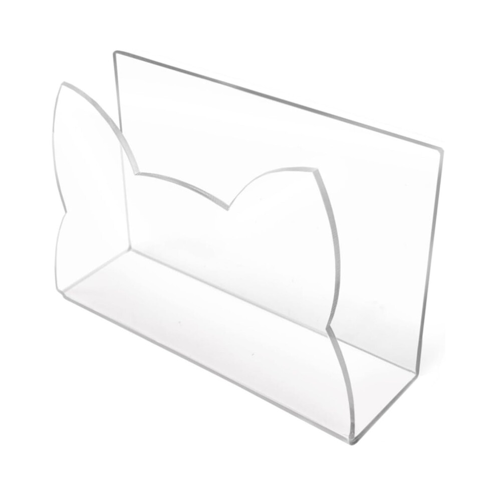 Acrylic Desk Letter Holder, Transparent Document Organizer, Mail Sorter, Letter Rack for Office Use-image-OPC-PK7ZZ9N-NEW