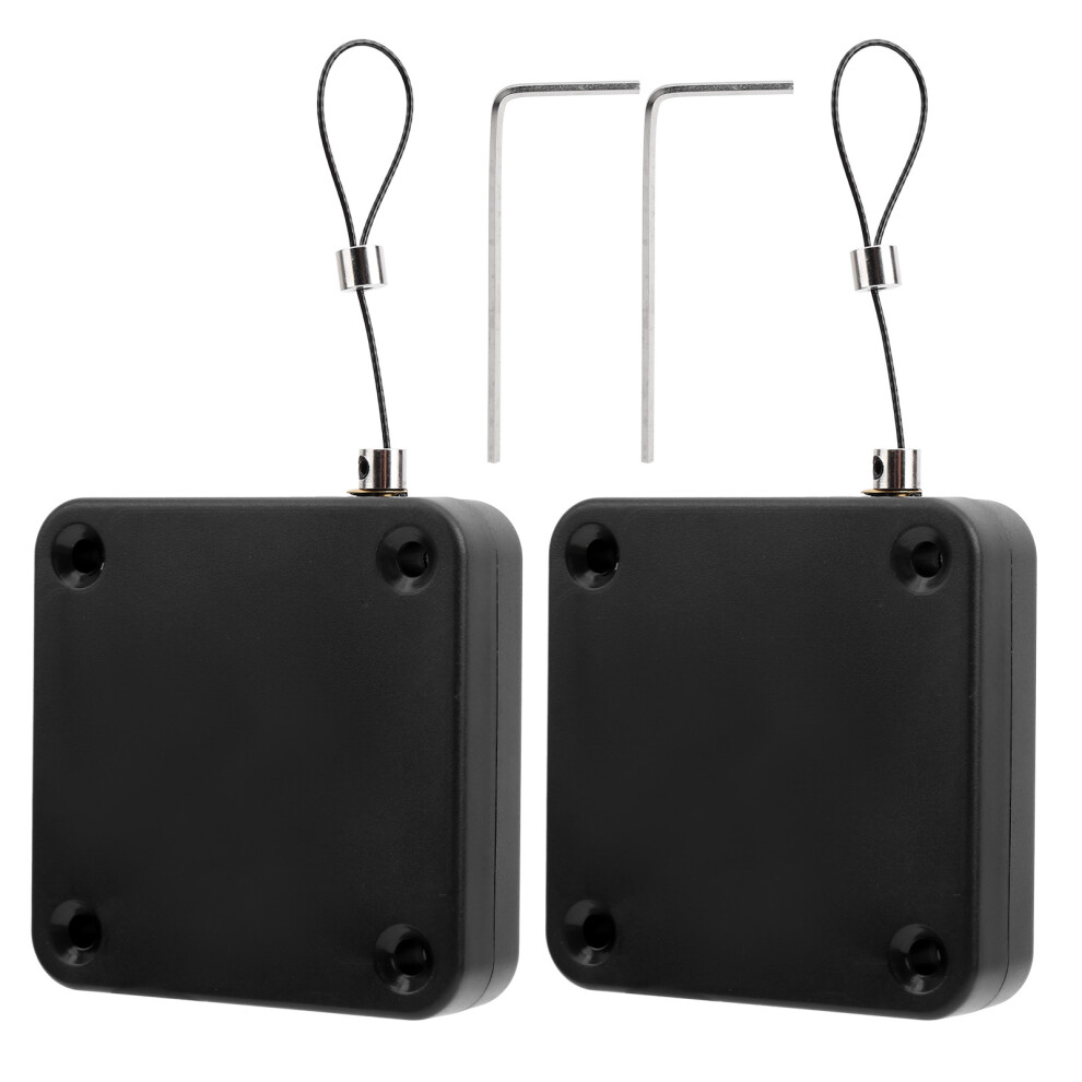 2Pcs Automatic Door Closer Sensor PunchFree