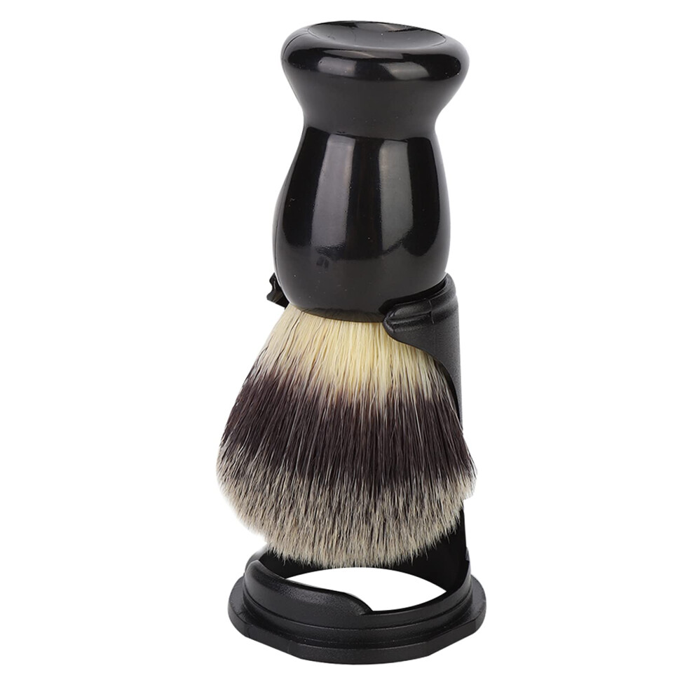 Shaving Brush Stand Acrylic Holder for Rinsing and Drying, Compact Beard Care Tool for Professional and Personal Use