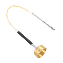 Buddhist Hand Bell Traditional Percussion Instrument for Meditation Yoga Feng Shui Elegant Design Temple Home Use