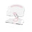 (Pink) 360-Degree Rotating Acrylic Tablet Stand, Multi-Functional Desktop Holder 1
