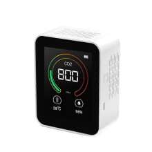 (no battery) Air Co2 Analyzer Temperature Humidity Co2 Gas Detector Tool Portable Testing Instrument Household Air Quality Monitor For Home