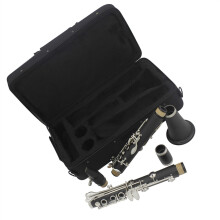 B Clarinet B 17 Key Durable Student Clarinet Standard Size Full Sound Professional Quality Instrument