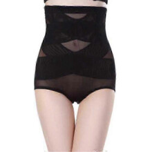 (4XL, A black) S-4XL Plus Size Slimming High Waist Abdomen Control Underwear Women Shapewear Clothing Accessories New Body Shaper