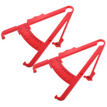 Fat Caliper Body Fat Tester Pack of 2 Plastic Red BMI Measuring Tool Weight Device Body Analysis Scales Skin Tester