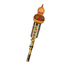 Hulusi Flute for Beginners C-Key Cucurbit Professional National Instrument Lightweight Bamboo Design